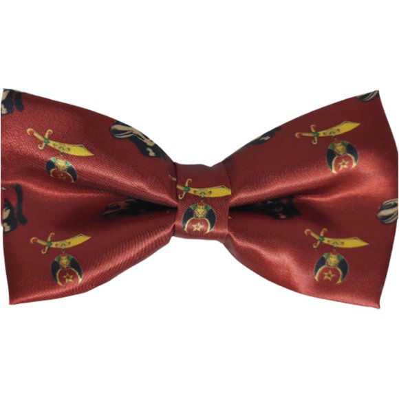Shriner Noble bow tie, NEW! Shrine Temple original bow tie ,Mens! Shriners - Picture 1 of 1